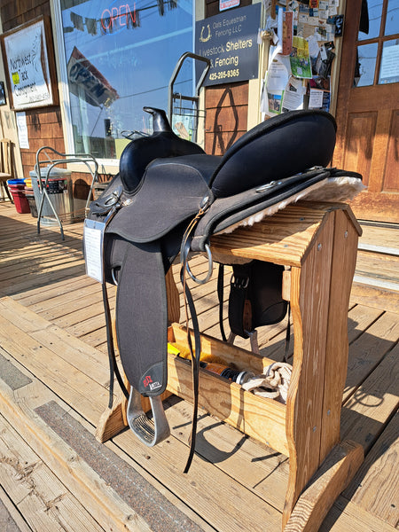 ON TRIAL 16" Abetta Western Trail Saddle