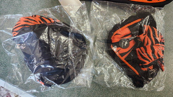NEW Unipue Equestrian Orange Zebra Set