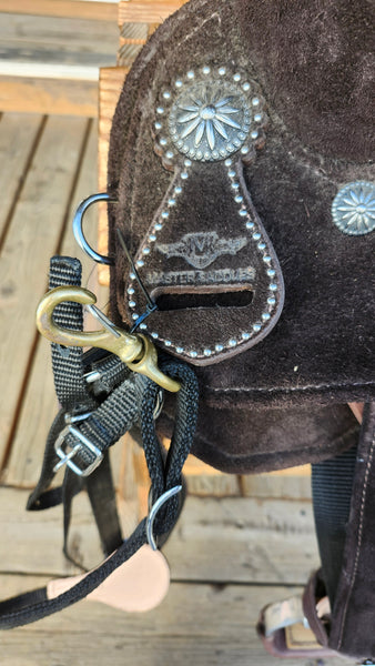 14.5" Master Saddles Selas Barrel Saddle