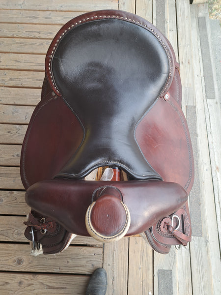 17" Circle Y Draft Horse Western Saddle