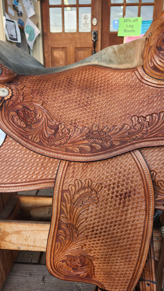 16" Dale Chavez Western Equitation Show Saddle