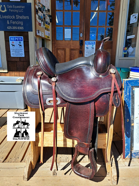 14" Hilason Western Trail Saddle