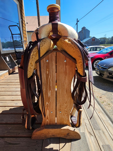 16" Colorado Saddlery Forest Service Special Roper Trail Saddle