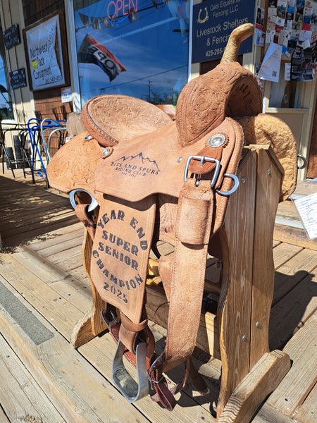14.5" Corriente Barrel Saddle