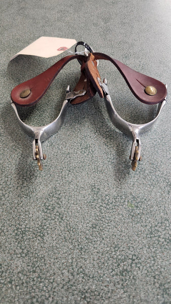 Rowel Spurs W/ Champion Turf Straps