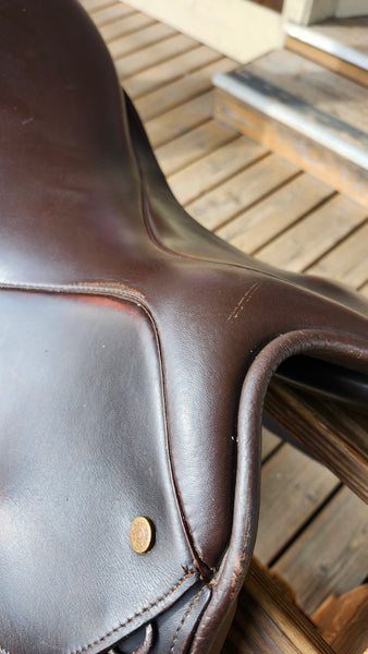 17" Collegiate Art All Purpose English Saddle