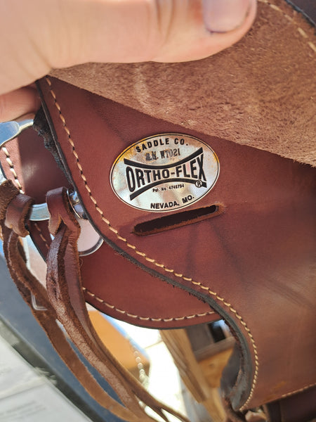 17" Ortho-Flex Western Trail Saddle