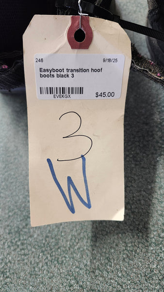 Size 3 Easyboot Trasitional hoof Boot
