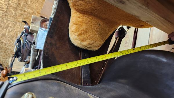 17" Adjustable Bad Dog Ranch Brumby Poley Australian Stock Saddle