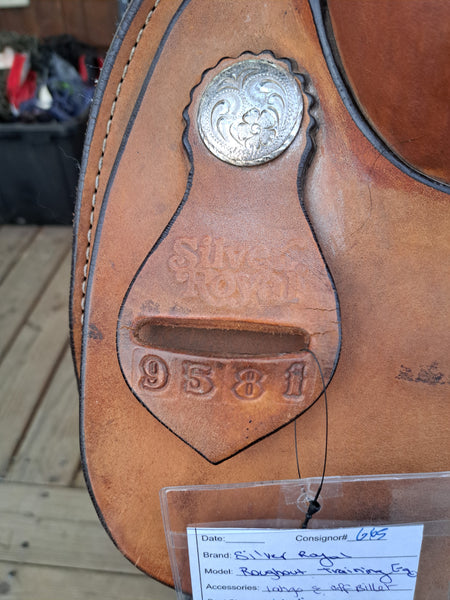 16" Silver Royal Training Saddle