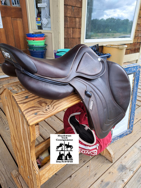 17.5" CWD 2Gs Mademoiselle Jump Saddle