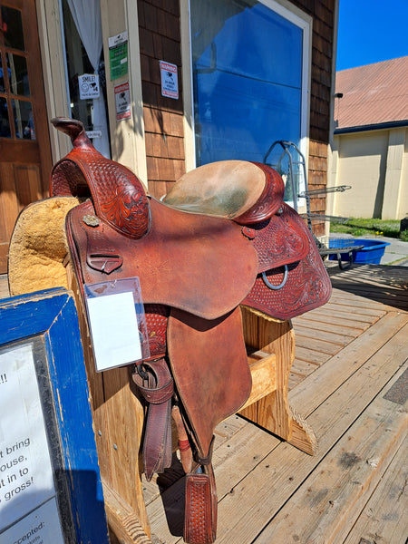 15.5" Dale Chavez Reining Saddle