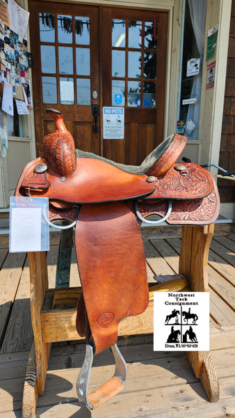 14" Tex Tan Pro Only Barrel Saddle
