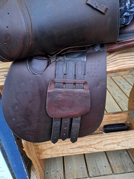 17.5" Tad Coffin Close Contact Saddle