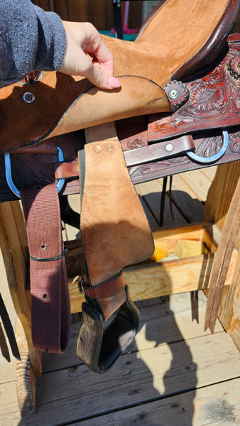 12" Youth Barrel Saddle