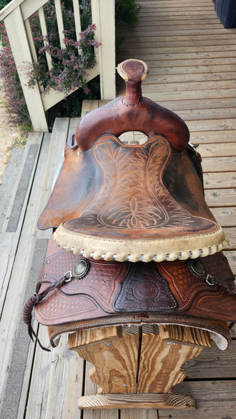 15.5" Billy Cook Roping Saddle