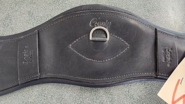 18" County Logic Leather Girth