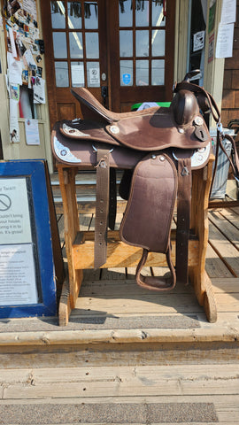 ON TRIAL 15" Synthetic Western Saddle