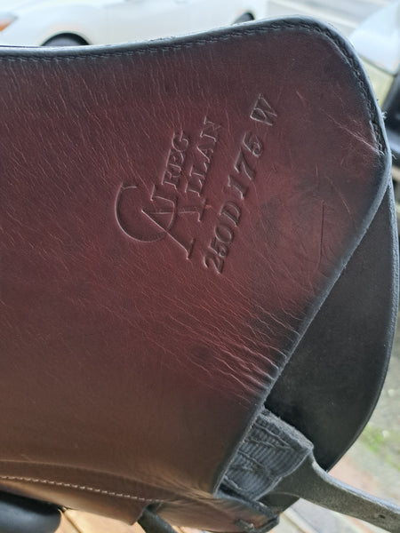 ON TRIAL 17.5" Custom Greg Allan Dressage Saddle