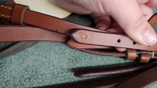 Padded Leather Hunt Bridle - Cob