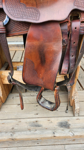 16" Bob's Duane Latimer Reining Saddle