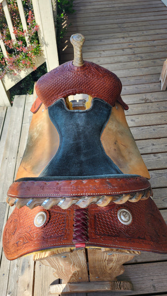 16" SRS Barrel Racing Saddle