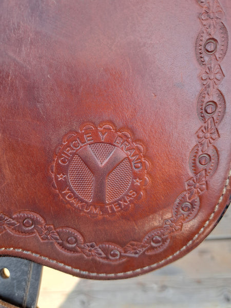16" Circle Y Alpine Flex2 Western Trail Saddle