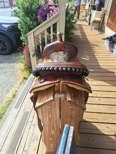 13" Three Forks Merril Barrel Saddle