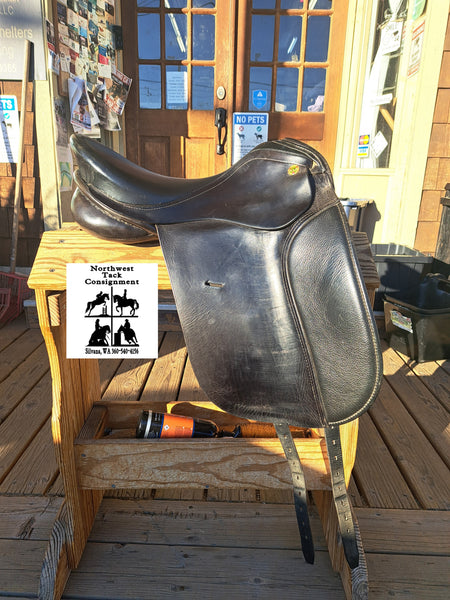 16.9" Karl Niedersuss Olympik Dressage Saddle
