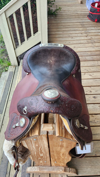 15.5" Circle Y Equitation Show Saddle Package