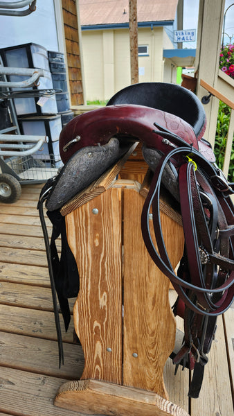 17" Dixieland Gaited Endurance Saddle