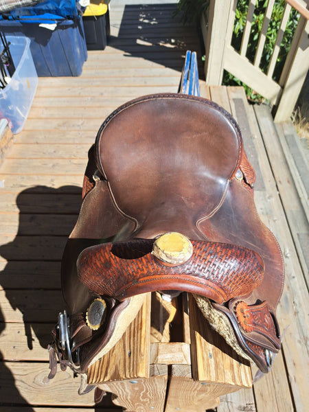14" About The Horse Barrel Saddle