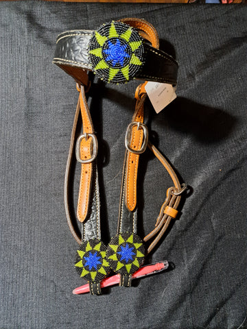 Beaded Headstall