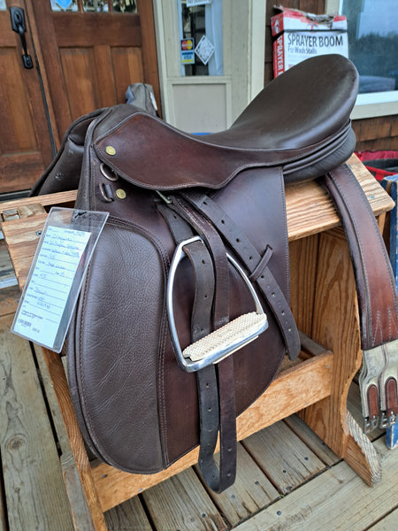 17.5" Collegiate All Pupose English Saddle
