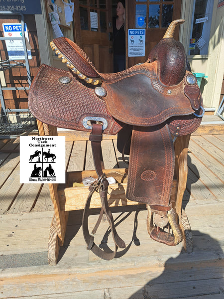14" Billy Cook BW Barrel Racing Saddle
