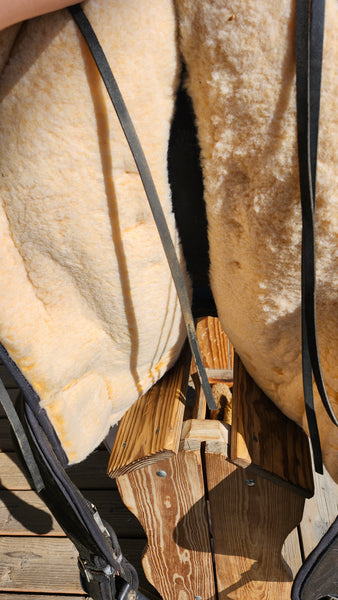 15.5" Big Horn Synthetic Arabian Cordura Saddle