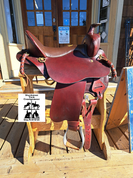 ON TRIAL 15.5" Tucker Gen II High Plains Western Saddle
