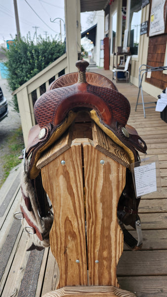 15.5" Billy Cook BW Barrel Saddle