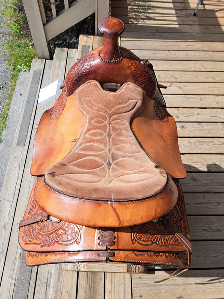 16" Hereford Tex Tan Western Saddle