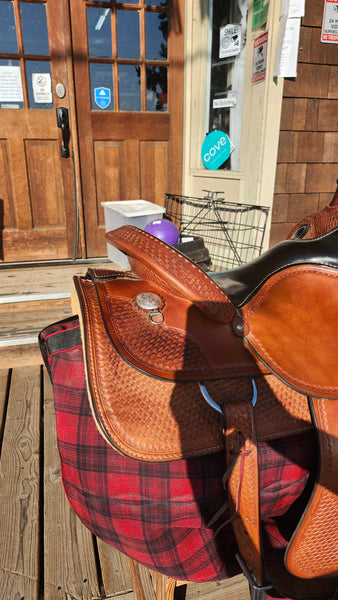 ON TRIAL 16" Crates Reining Saddle