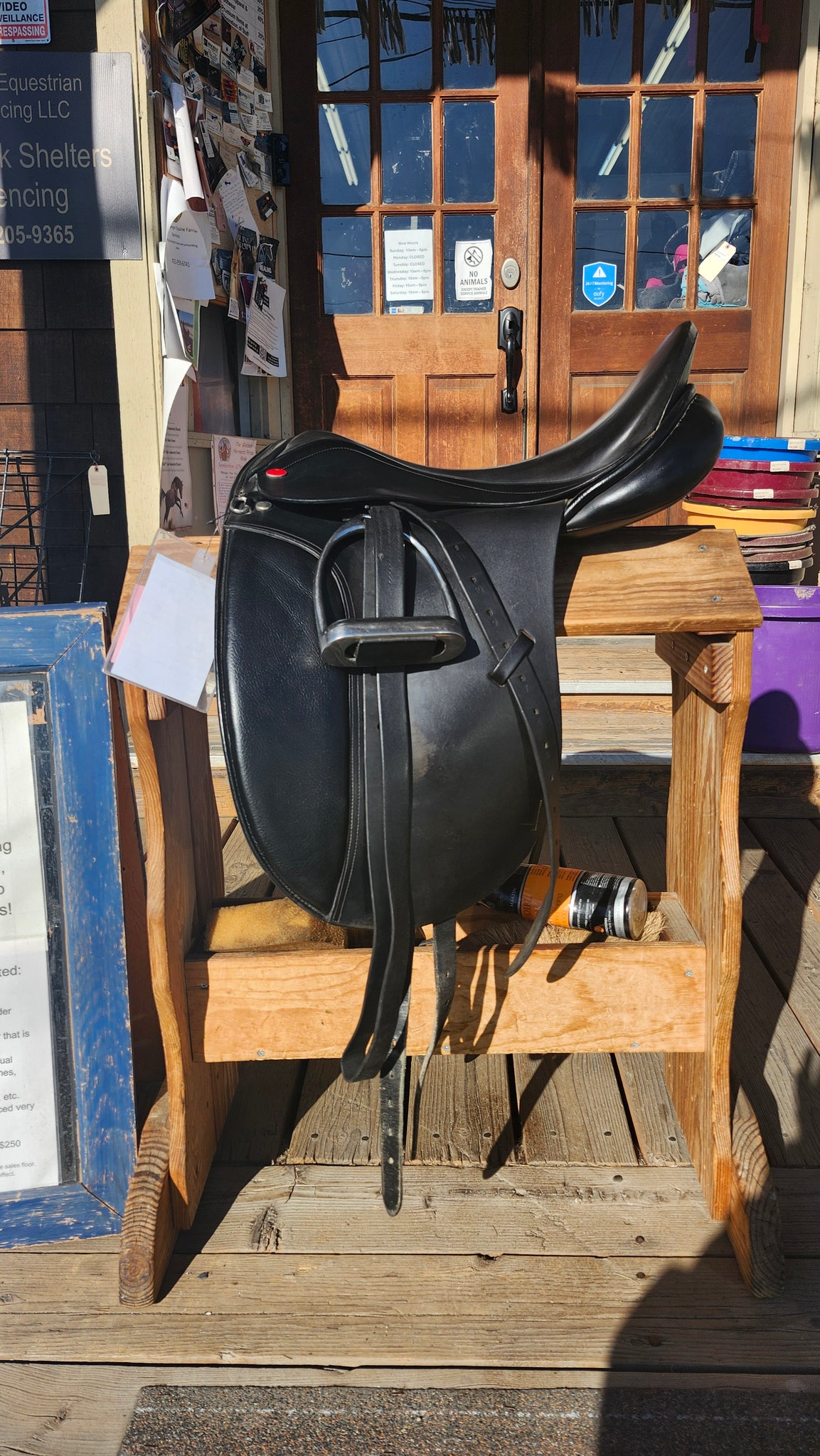 15" Abetta Cordura Western Saddle