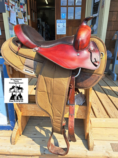 15" Fabtron Arabian Full Quarter Synthetic Saddle