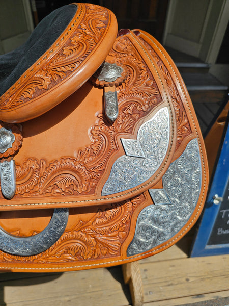 16.5" Randy Paul by Bob's Custom Saddlery Western Equitation Saddle