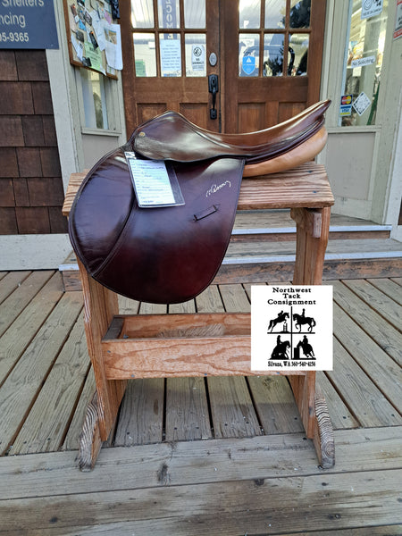 18.5" Pessoa Close Contact Jump Saddle