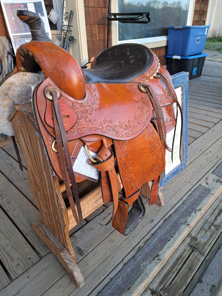 16" Montana Saddlery Roping Saddle