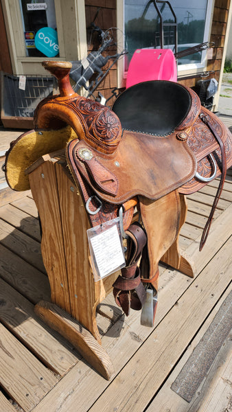 15.5" Circle Y XP Fairveiw Roper Saddle