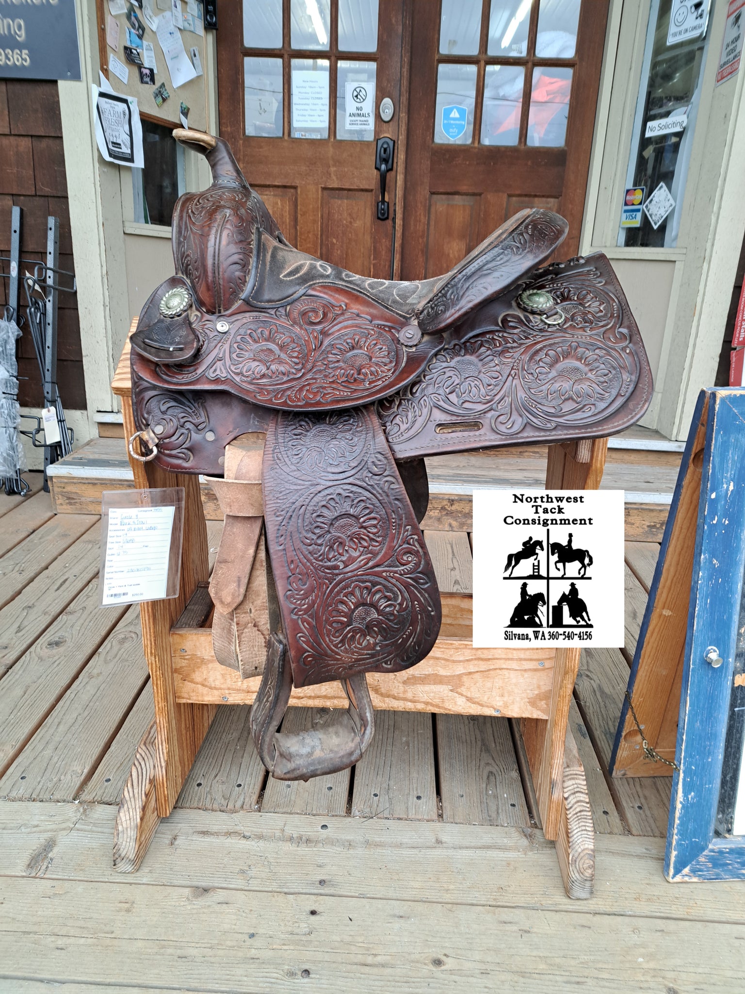 14" Circle Y Park & Trail Saddle