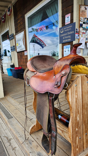 17" Fabtron Draft Horse Saddle