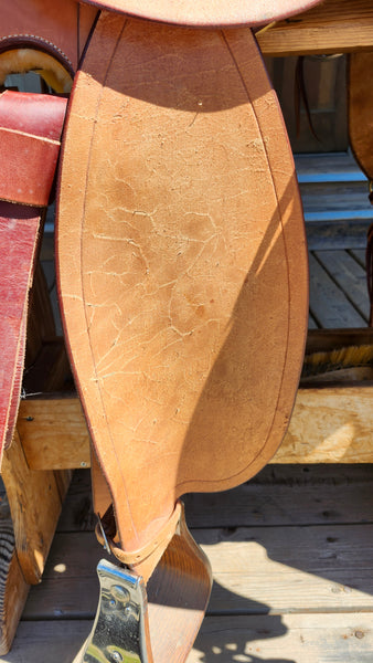 16" Paul Van Dyke Maker Wade Ranch Roper Saddle