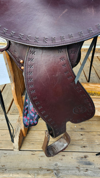 17" Circle Y Alabama Trail Gaiter Trail Saddle